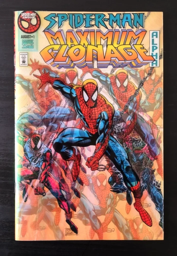 Spiderman Maximum Clonage Cover
