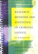 Research methods and statistics in criminal justice
