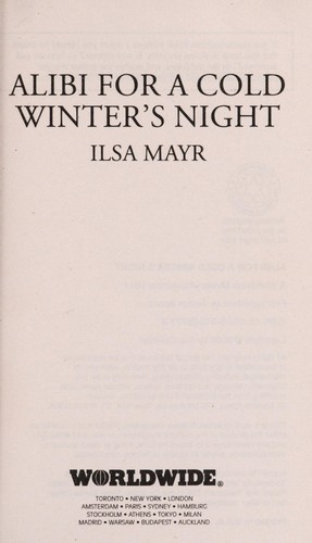 Alibi for a cold winter's night