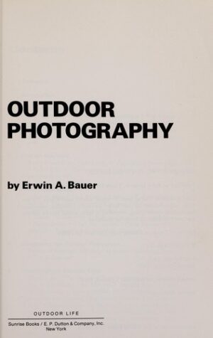 Outdoor photography